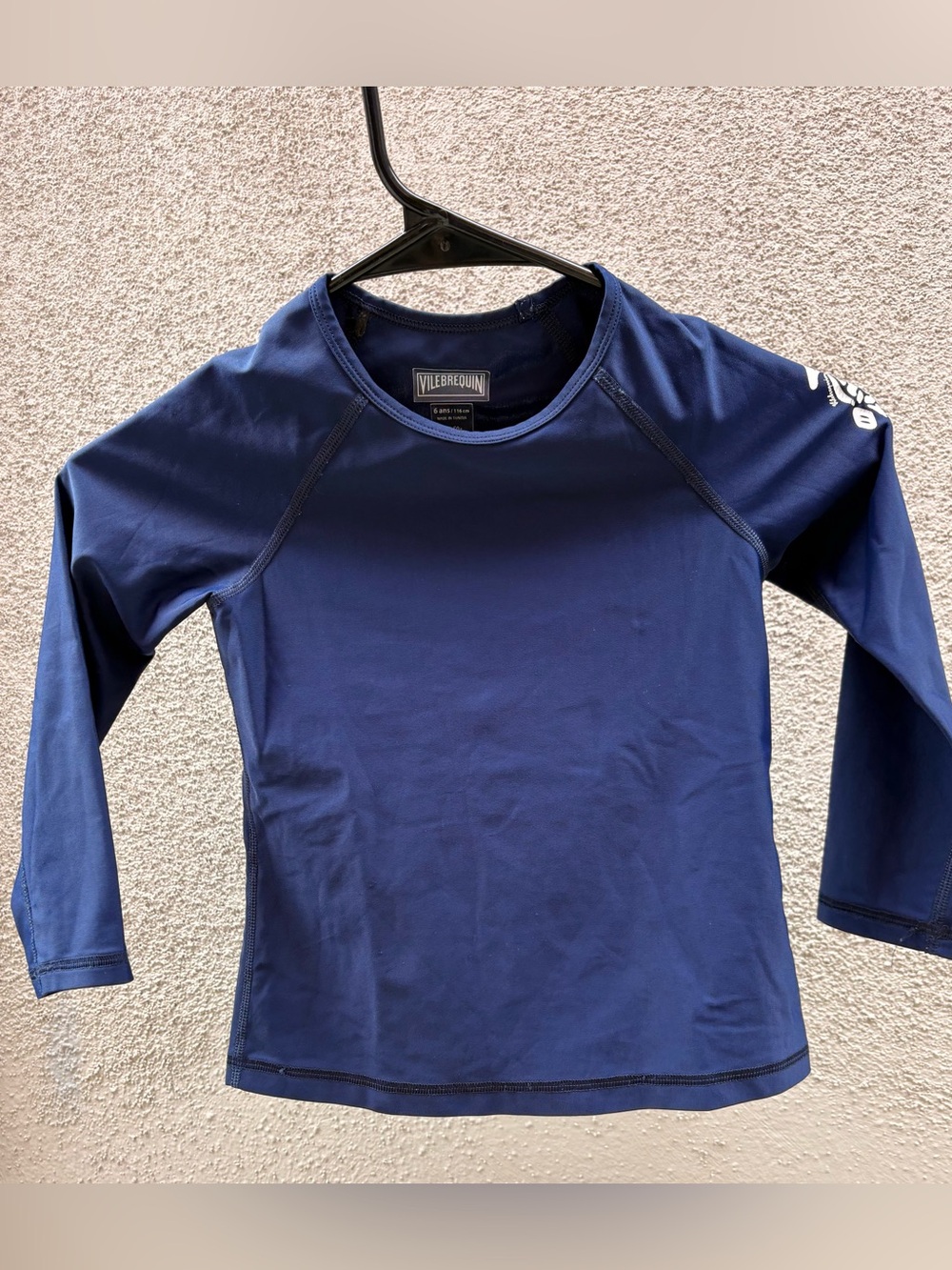 Vilebrequin Navy Blue Long-Sleeve Swim Top